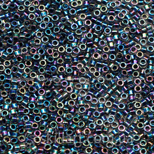 Бисер DB-86 Miyuki Delica Beads 11/0 (блестящий радужный, коричневый)